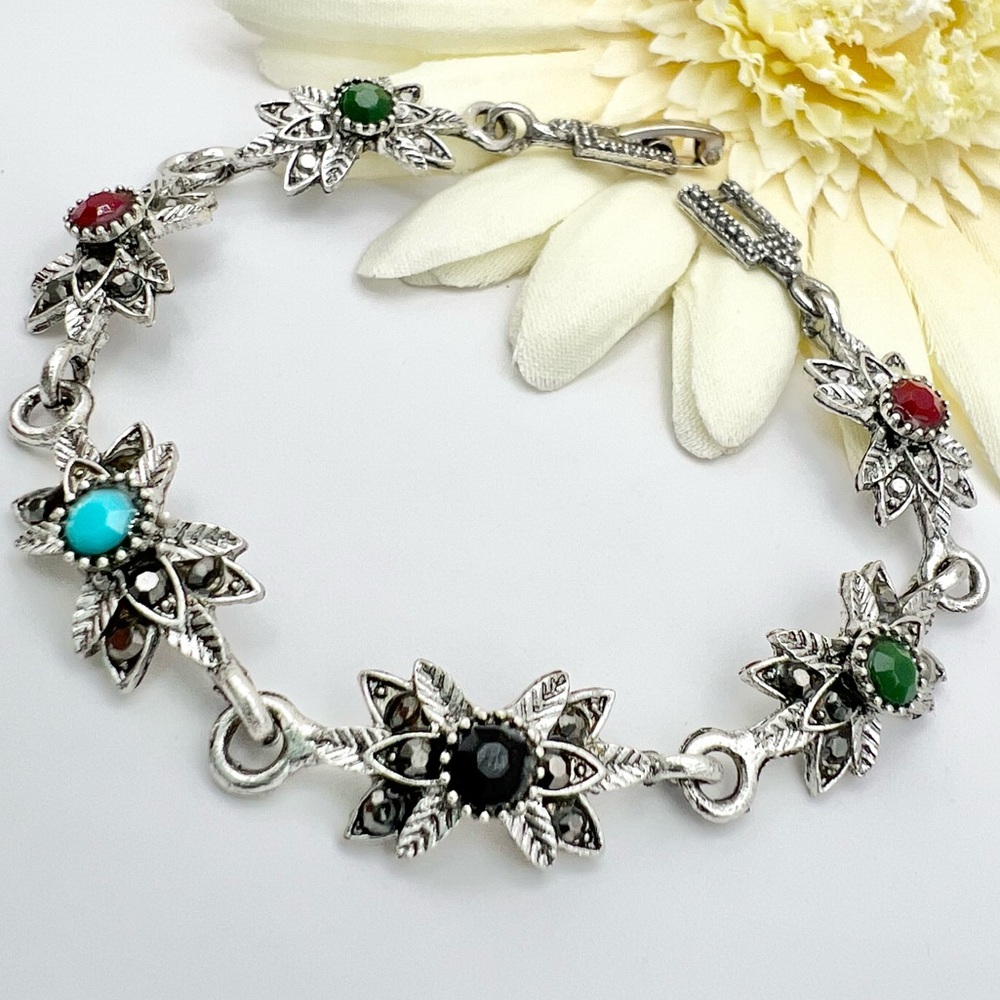 MULTI COLOR GEMSTONE BRACELET